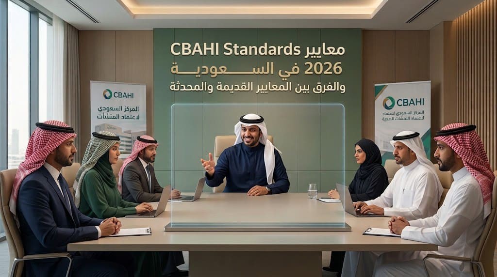 معايير CBAHI Standards 2026 في السعودية والفرق بين المعايير القديمة والمحدثة