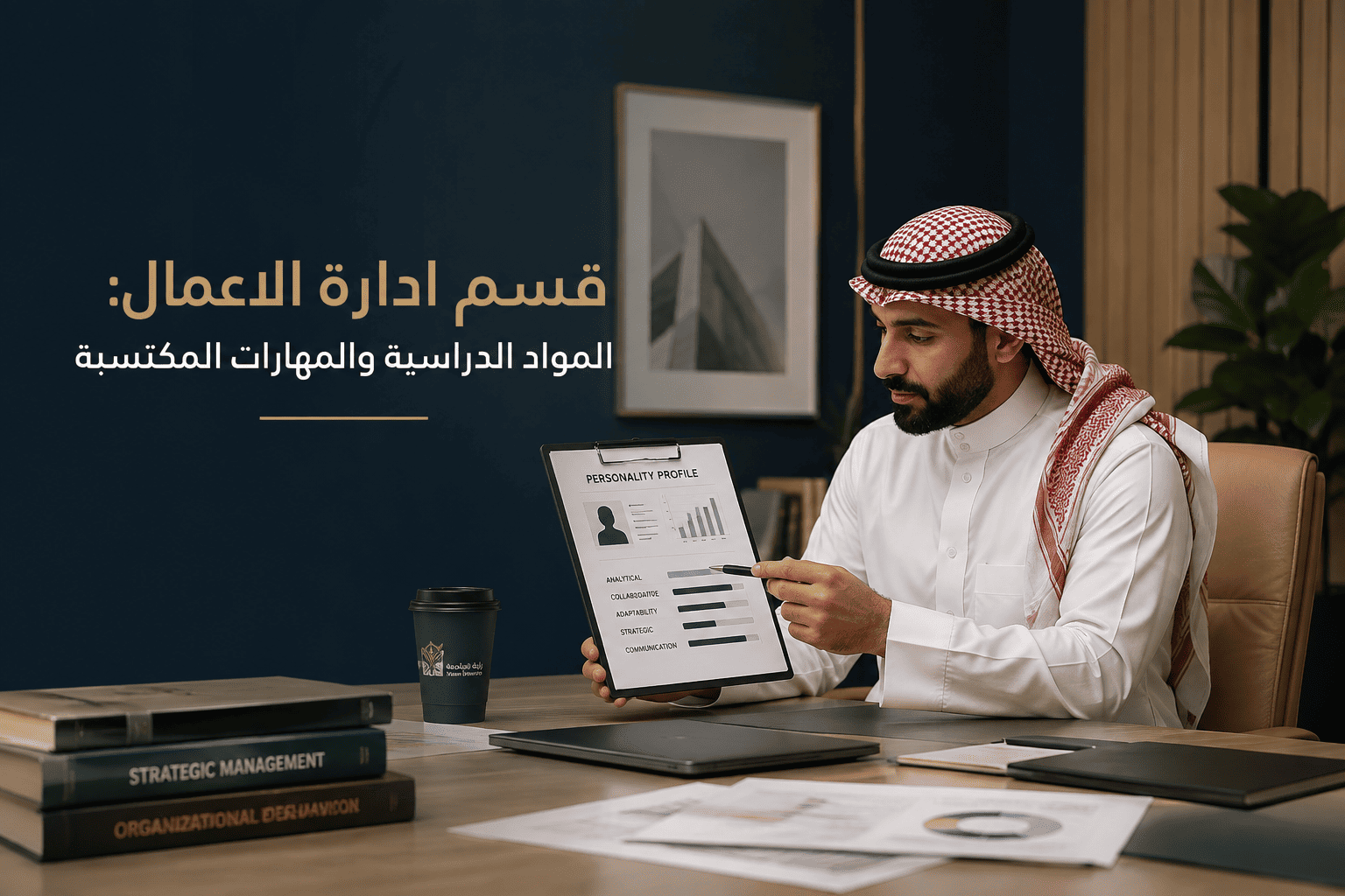 قسم ادارة الاعمال: المواد الدراسية والمهارات المكتسبة