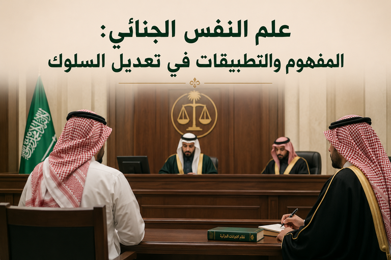 علم النفس الجنائي: المفهوم، تحليل الشخصية، وتطبيقات تعديل السلوك