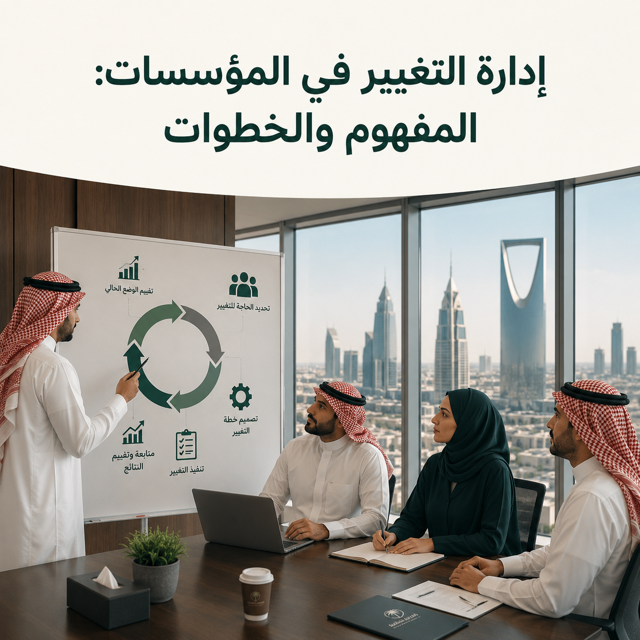 دليلك الشامل لنجاح إدارة التغيير في المؤسسات: المفهوم والخطوات