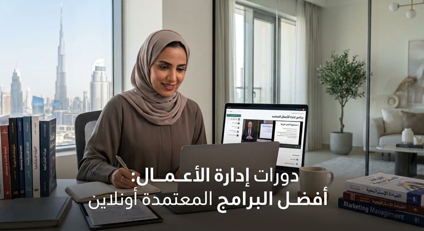 دورات إدارة الأعمال: أفضل البرامج المعتمدة أونلاين