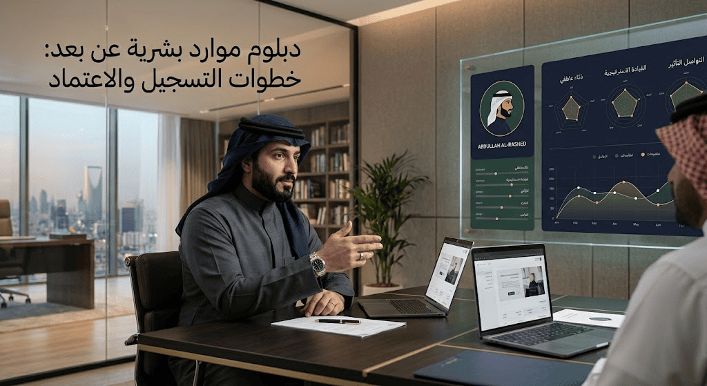دبلوم موارد بشرية عن بعد: خطوات التسجيل والاعتماد