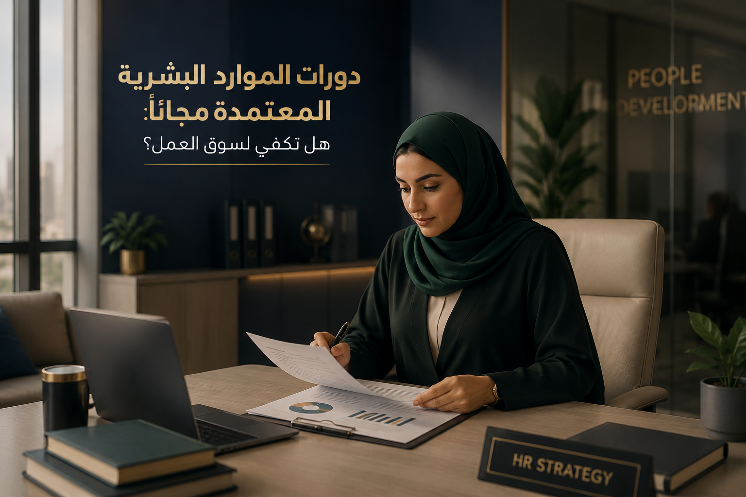 دورات الموارد البشرية المعتمدة مجانًا: هل تكفي لسوق العمل؟