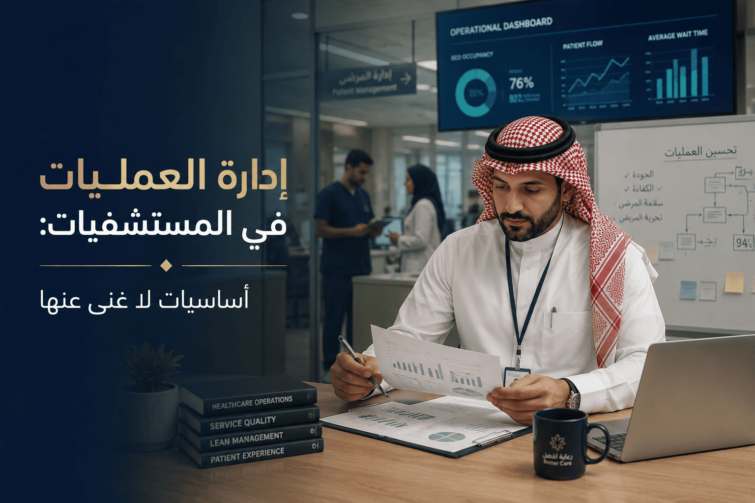 إدارة العمليات في المستشفيات: أساسيات لا غنى عنها