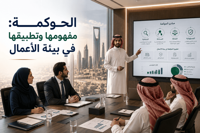 الحوكمة: مفهومها وتطبيقها في بيئة الأعمال